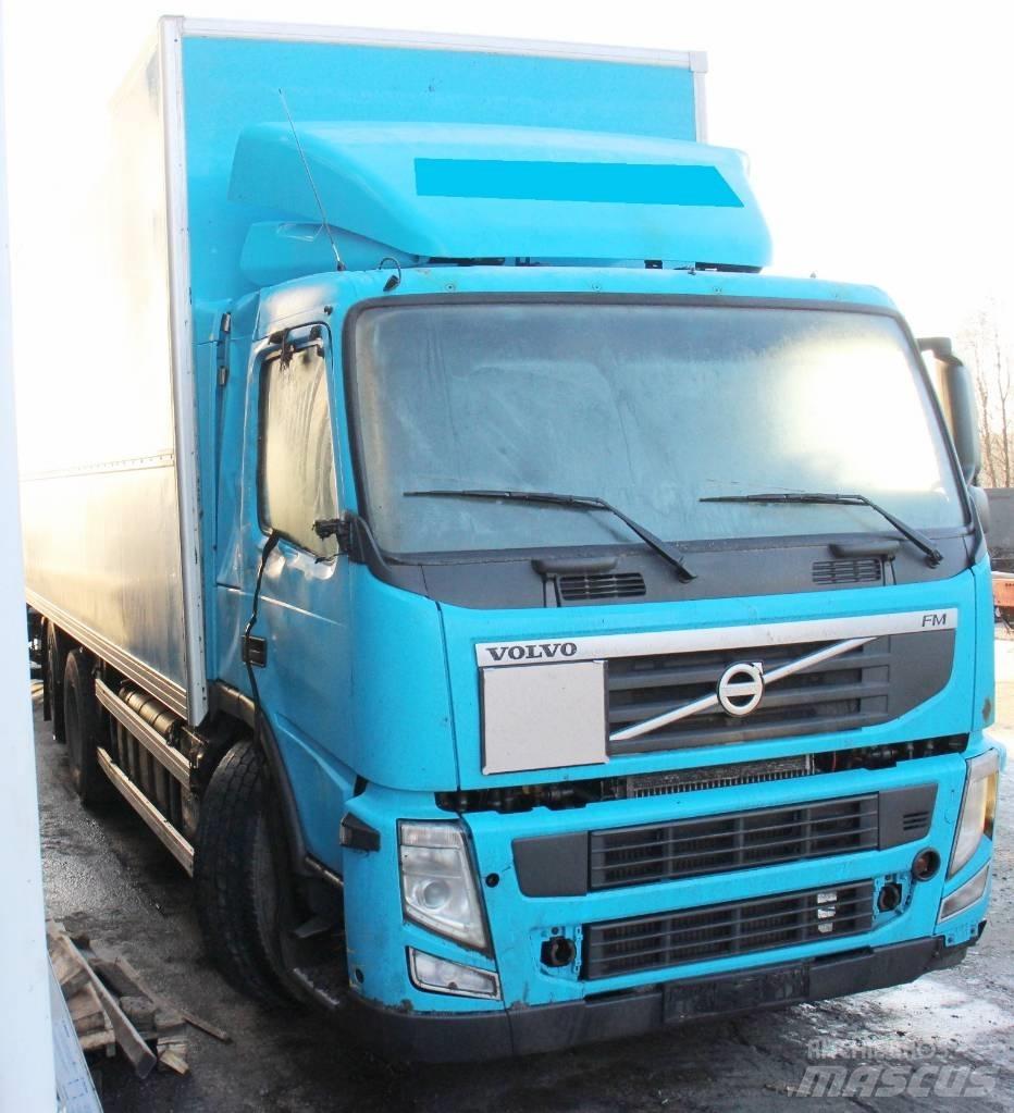 Volvo FM 410 6x2 ボックスボディー、ウイング、箱車