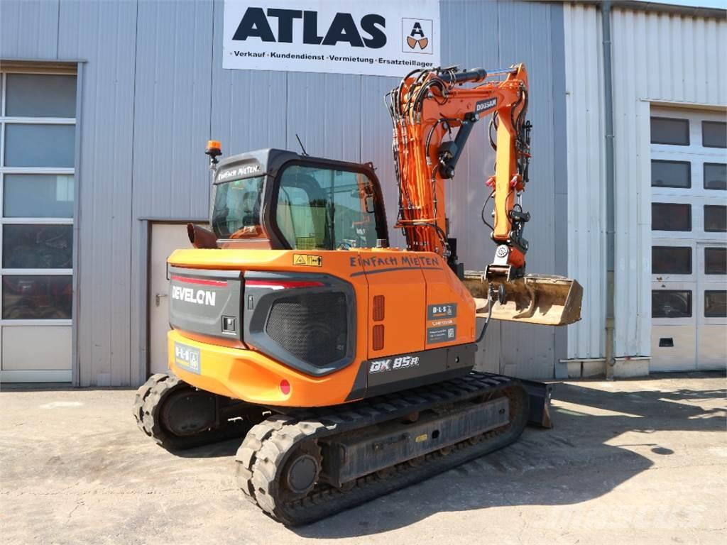 Doosan DX85R-7 中型油圧ショベル 7ｔ-12ｔ（ユンボ・パワーショベル・バックホー）
