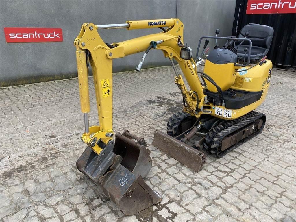 Komatsu PC09-1 ホイール式油圧ショベル（パワーショベル・ユンボ・バックホー）