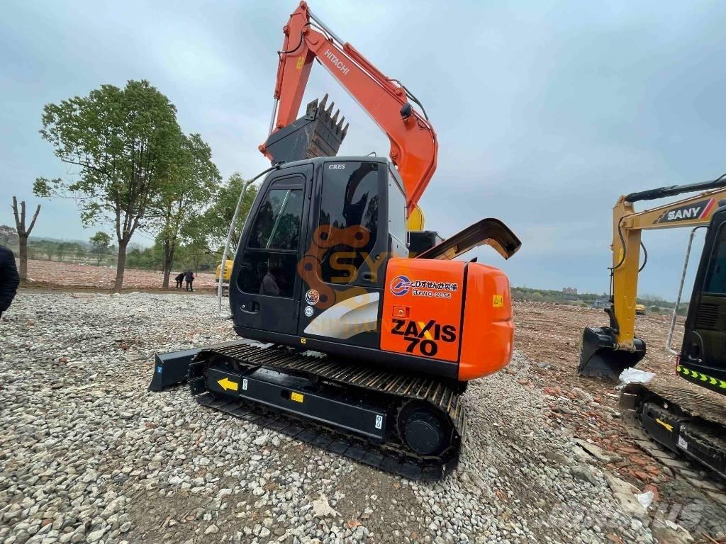 Hitachi ZX 70 中型油圧ショベル 7ｔ-12ｔ（ユンボ・パワーショベル・バックホー）
