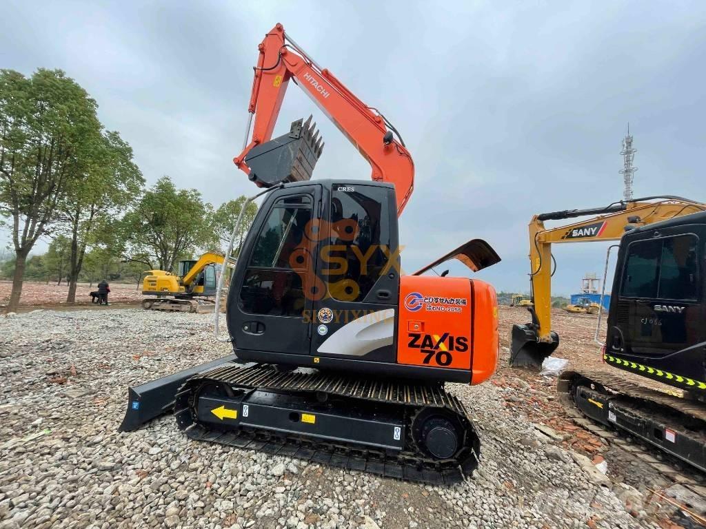 Hitachi ZX 70 中型油圧ショベル 7ｔ-12ｔ（ユンボ・パワーショベル・バックホー）
