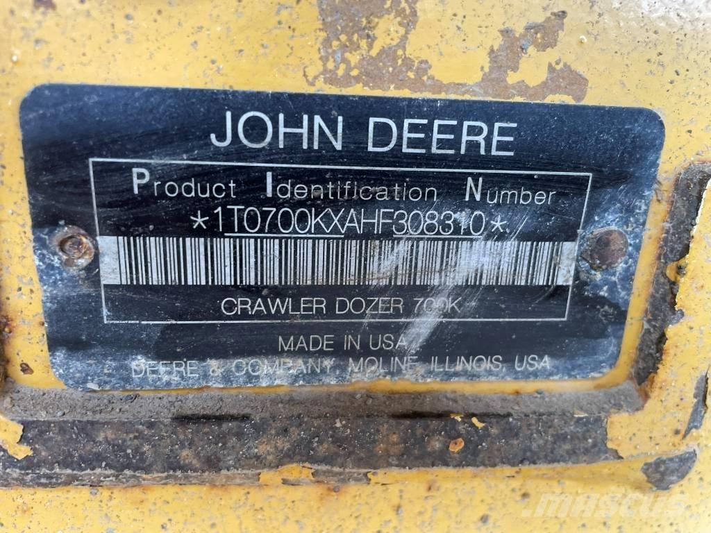 John Deere 700 KLGP ブルドーザー