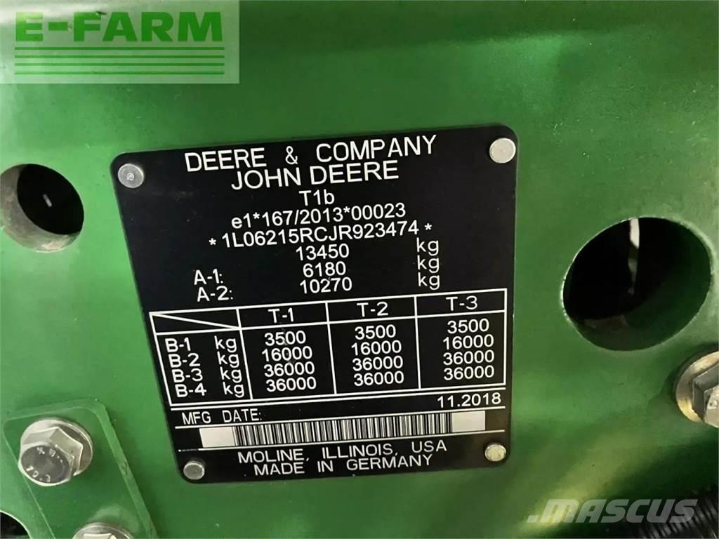 John Deere 6215r トラクター