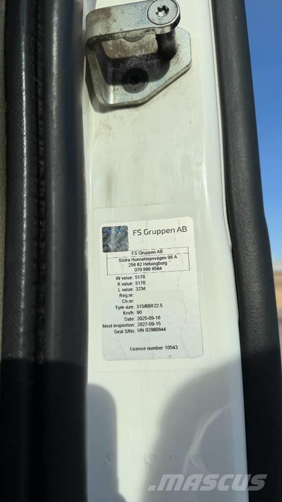 Volvo FM 10 クレーントラック、ユニック車