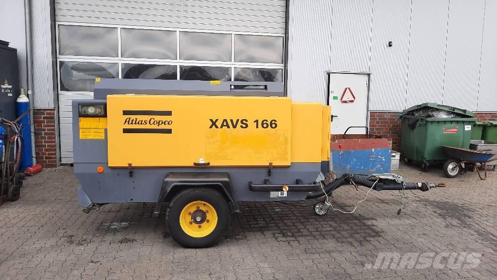 Atlas Copco XAVS 166 コンプレッサー