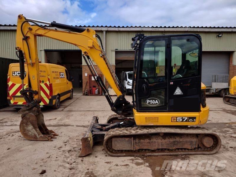 JCB 57 C-1 ミニ油圧ショベル 7t以下（ミニユンボ・ミニディガー）