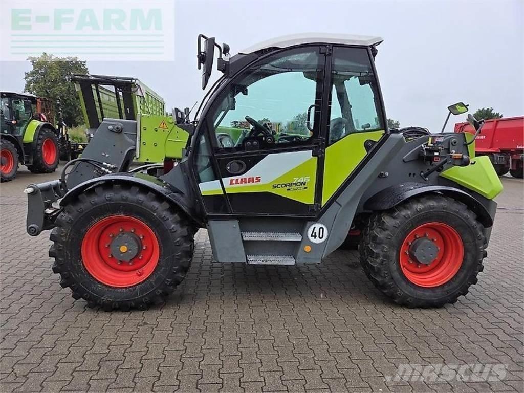 CLAAS scorpion 746 農業用テレハンドラー