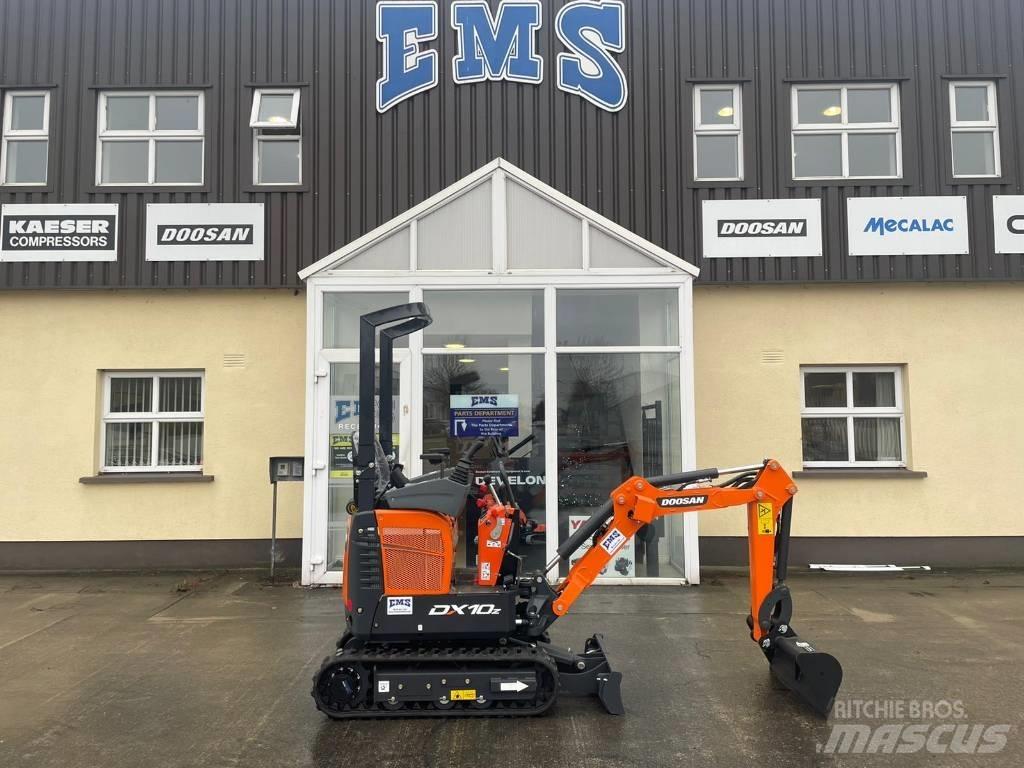 Doosan DX 10 Z ミニ油圧ショベル 7t以下（ミニユンボ・ミニディガー）