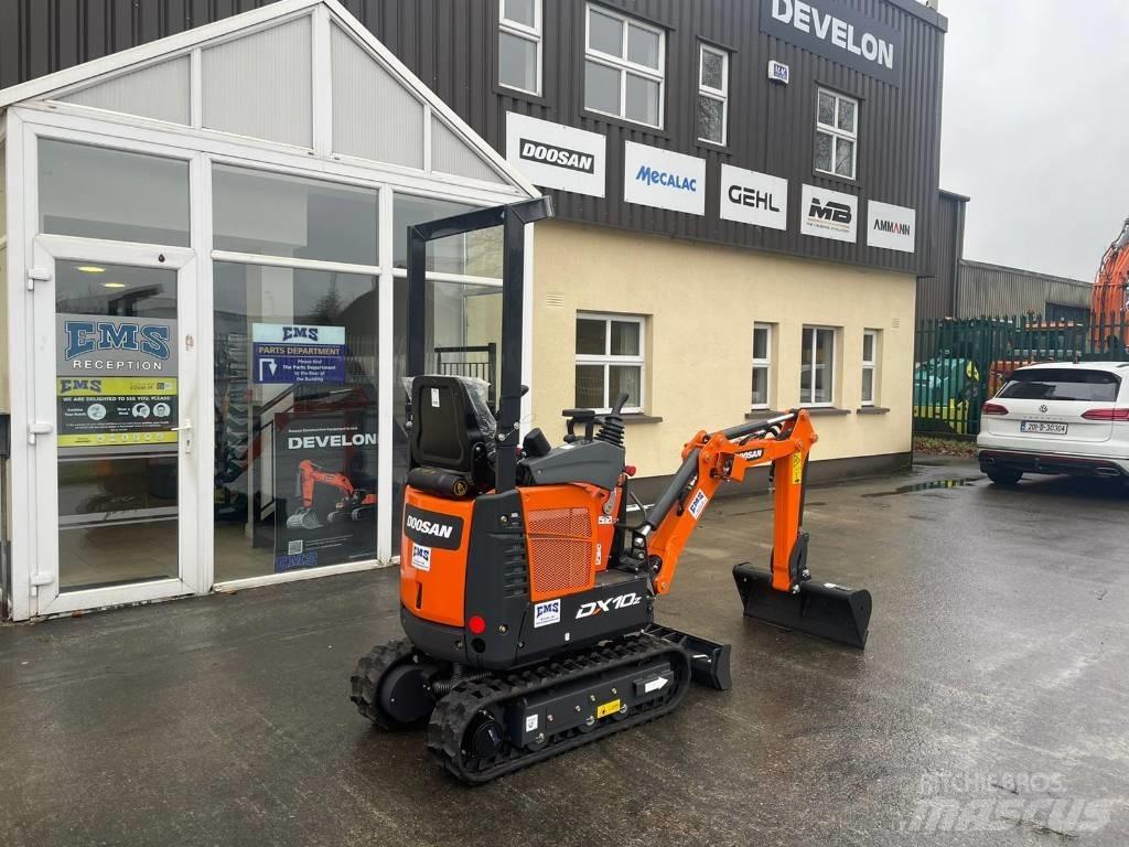 Doosan DX 10 Z ミニ油圧ショベル 7t以下（ミニユンボ・ミニディガー）
