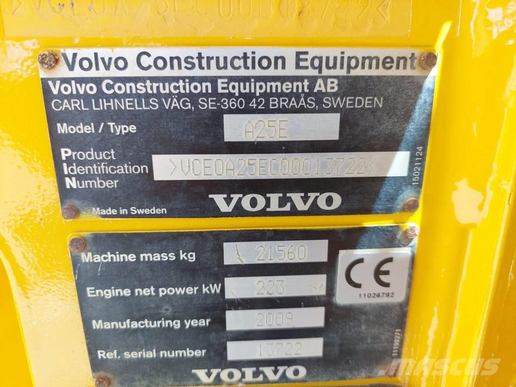 Volvo A 25 E アーティキュレート式ダンプトラック