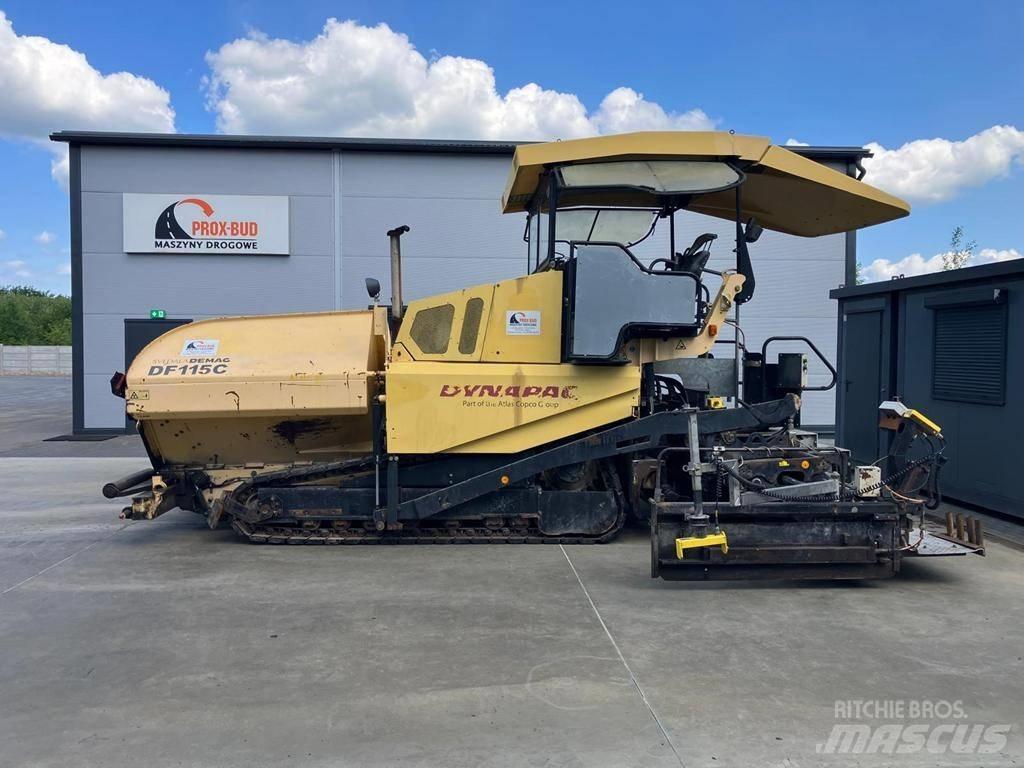 Demag DF 115 C アスファルトフィニッシャ