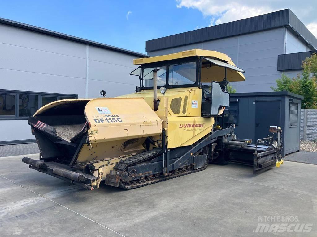 Demag DF 115 C アスファルトフィニッシャ