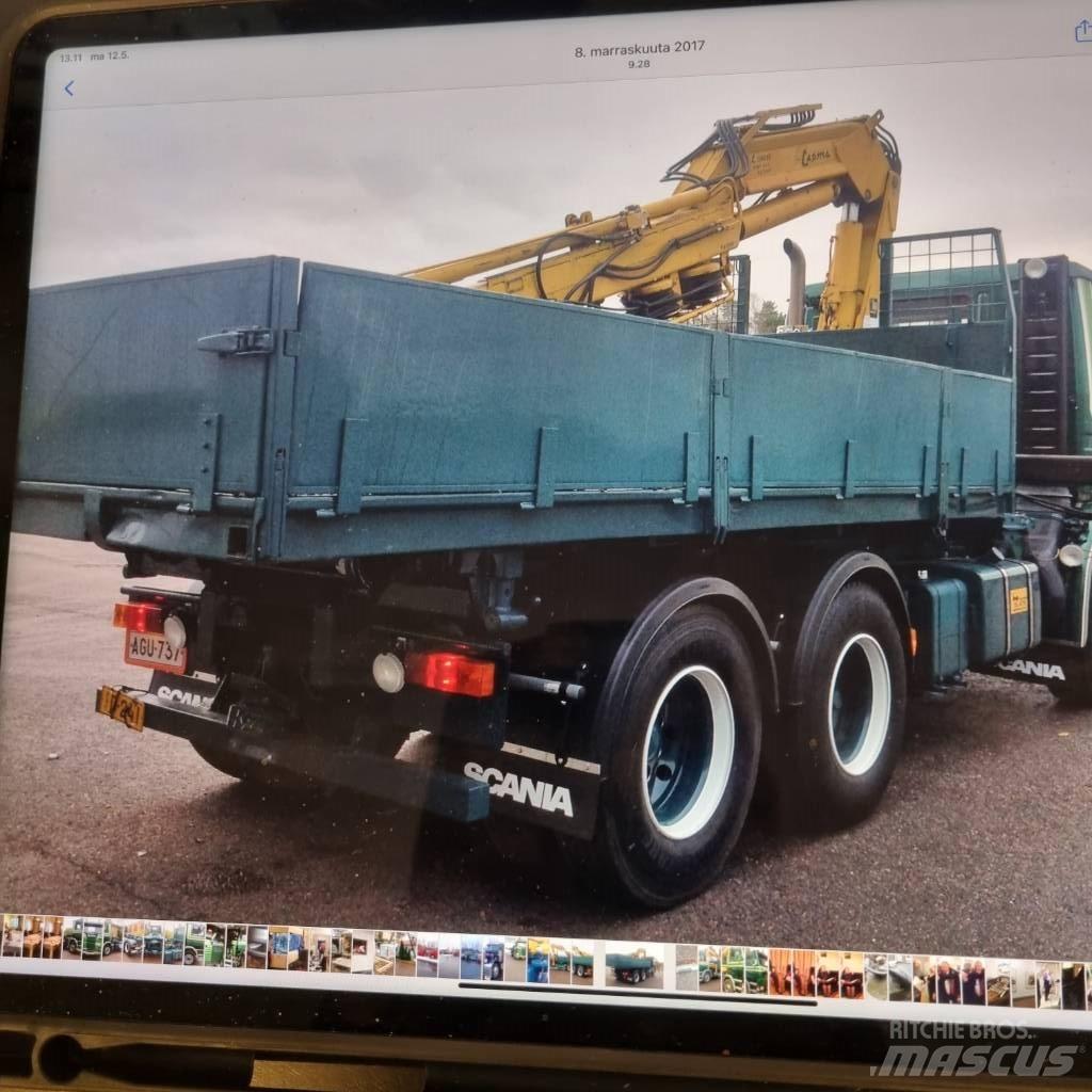 Scania R 142 HL ケーブルリフト着脱式トラック