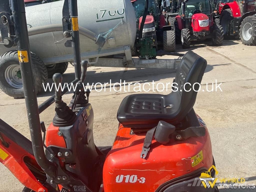 Kubota U 10-3 ミニ油圧ショベル 7t以下（ミニユンボ・ミニディガー）