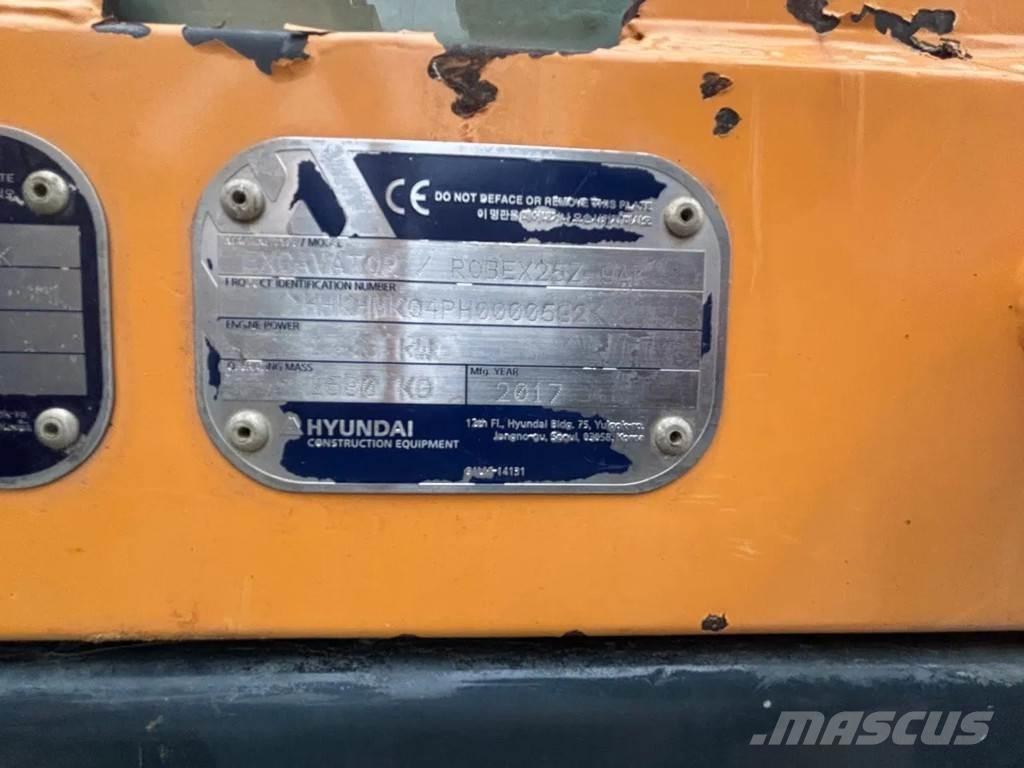 Hyundai R25Z ミニ油圧ショベル 7t以下（ミニユンボ・ミニディガー）