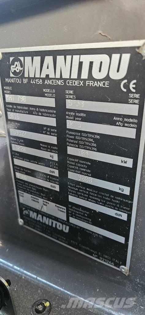 Manitou MHT 790 ST3B テレスコーピックハンドラー