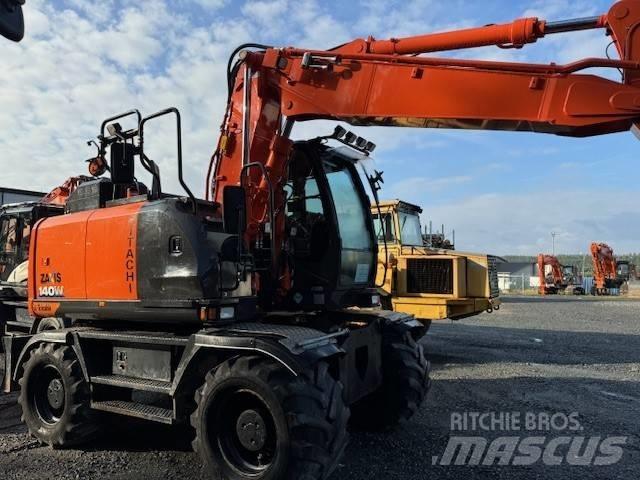 Hitachi ZX 140 W-6 ホイール式油圧ショベル（パワーショベル・ユンボ・バックホー）