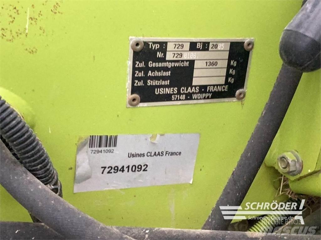CLAAS UNIWRAP 255 ラウンドベーラー