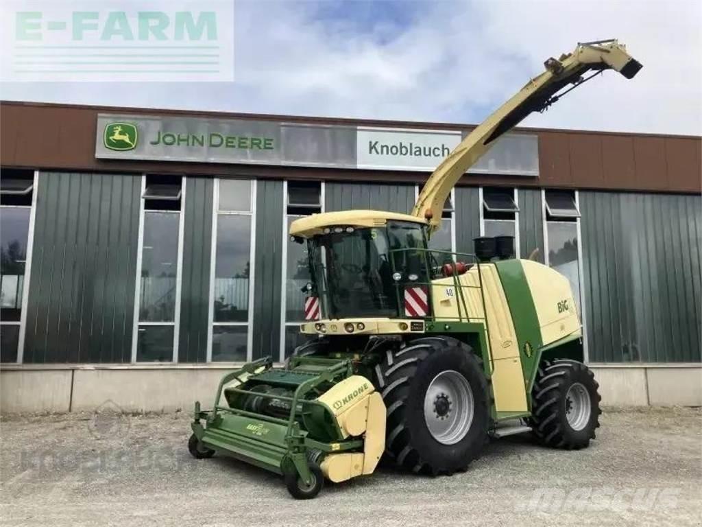 Krone big x 1100 自走式フォレージハーベスター