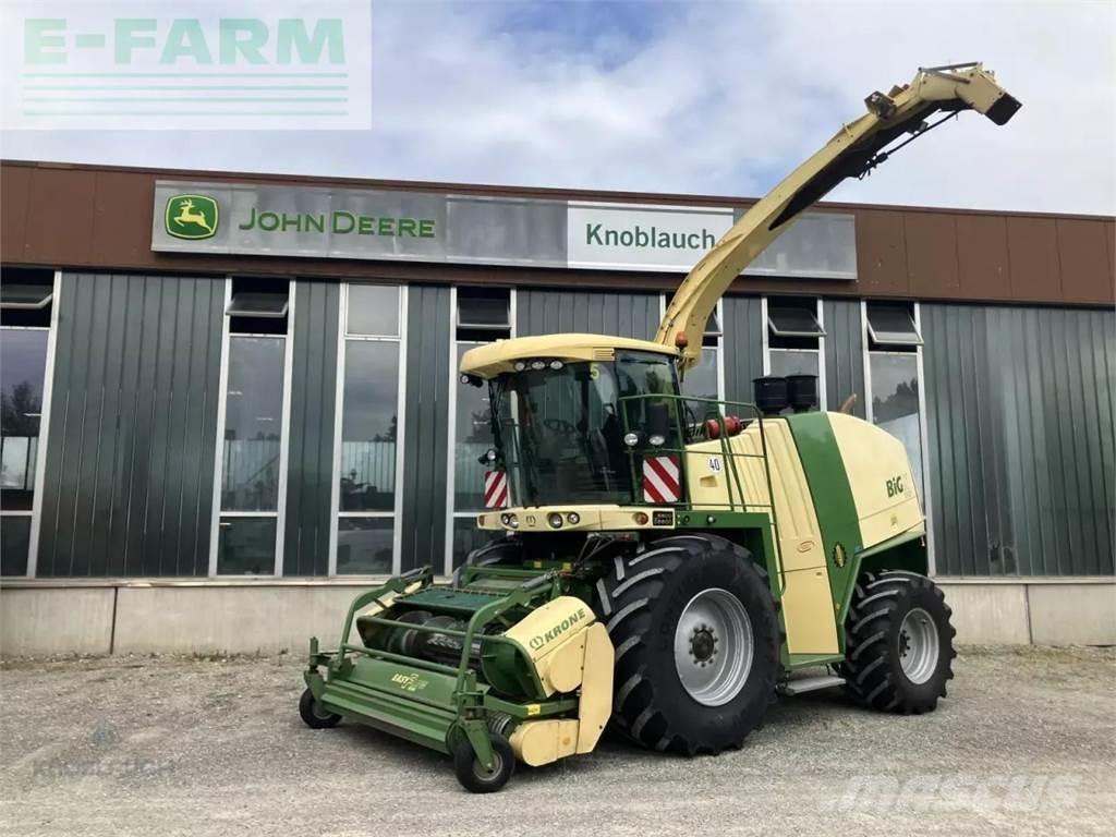 Krone big x 1100 自走式フォレージハーベスター