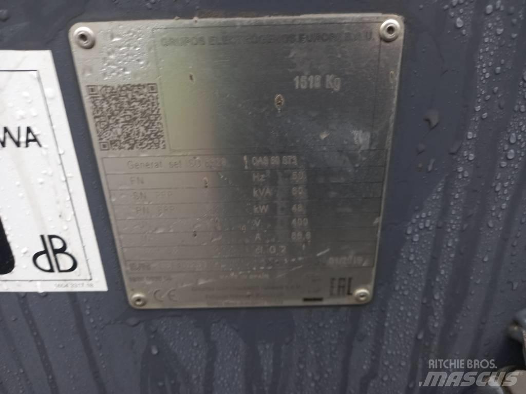 Atlas Copco QAS 60 ディーゼル発電機