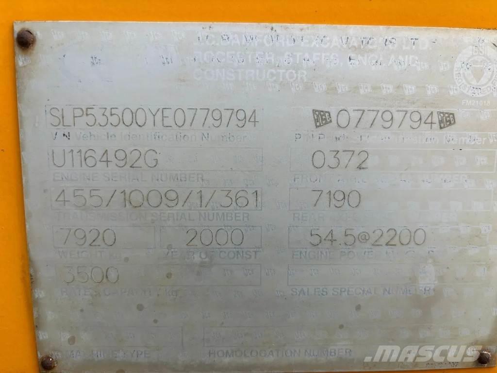 JCB Verreiker テレスコーピックハンドラー