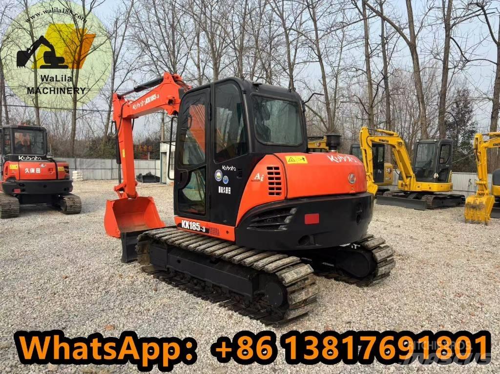 Kubota KX 185-3 中型油圧ショベル 7ｔ-12ｔ（ユンボ・パワーショベル・バックホー）