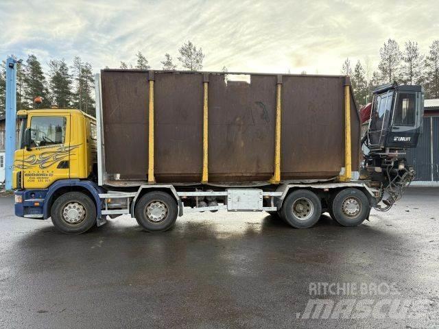 Scania R114 8X2 木材トラック
