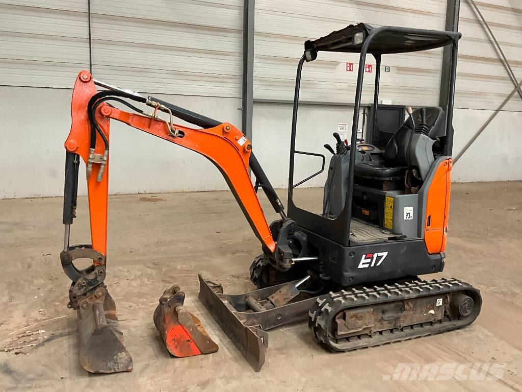 Doosan DX 17 Z ミニ油圧ショベル 7t以下（ミニユンボ・ミニディガー）