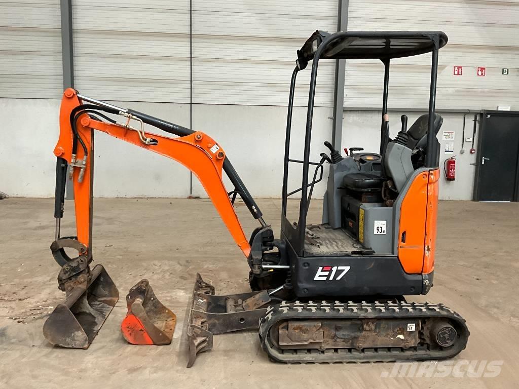 Doosan DX 17 Z ミニ油圧ショベル 7t以下（ミニユンボ・ミニディガー）
