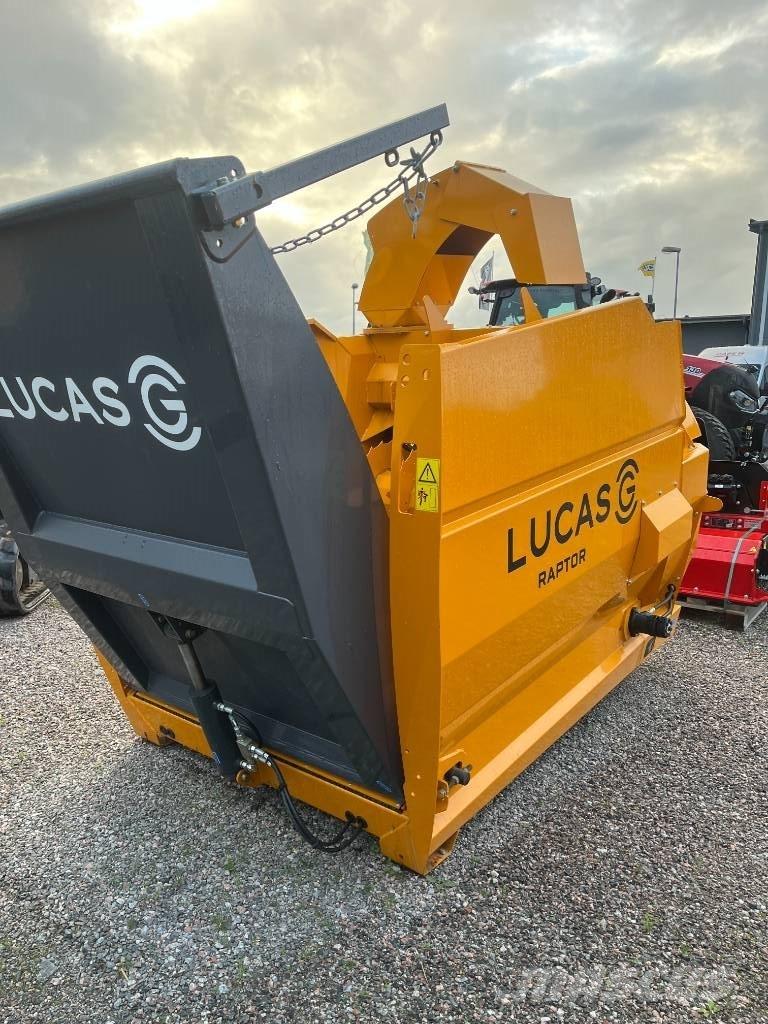 Lucas Raptor BK ベールシュレッダー、カッター、アンローラー