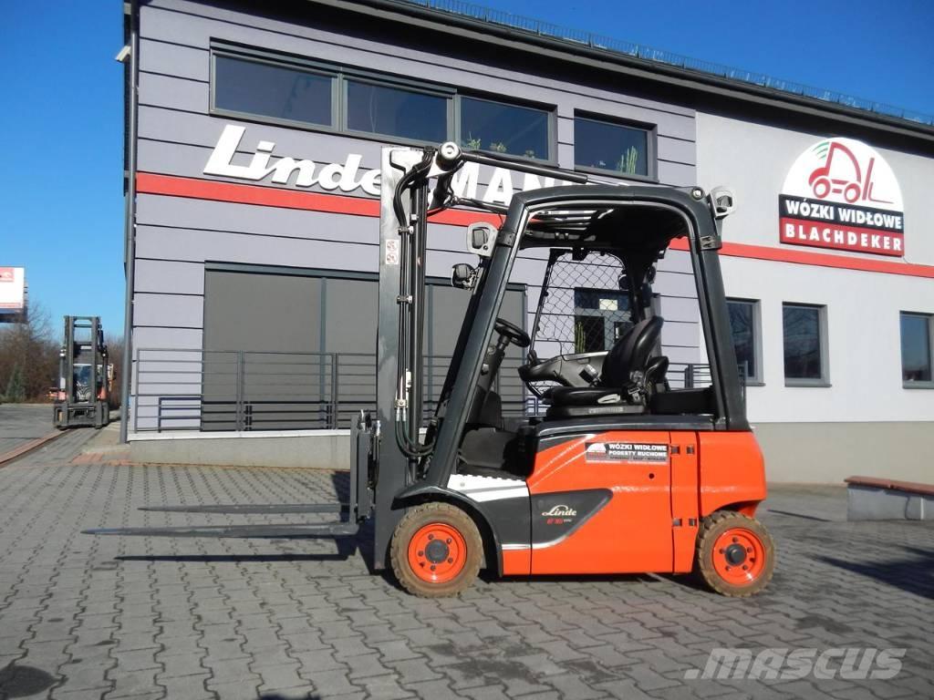 Linde E16P-02 バッテリーフォークリフト