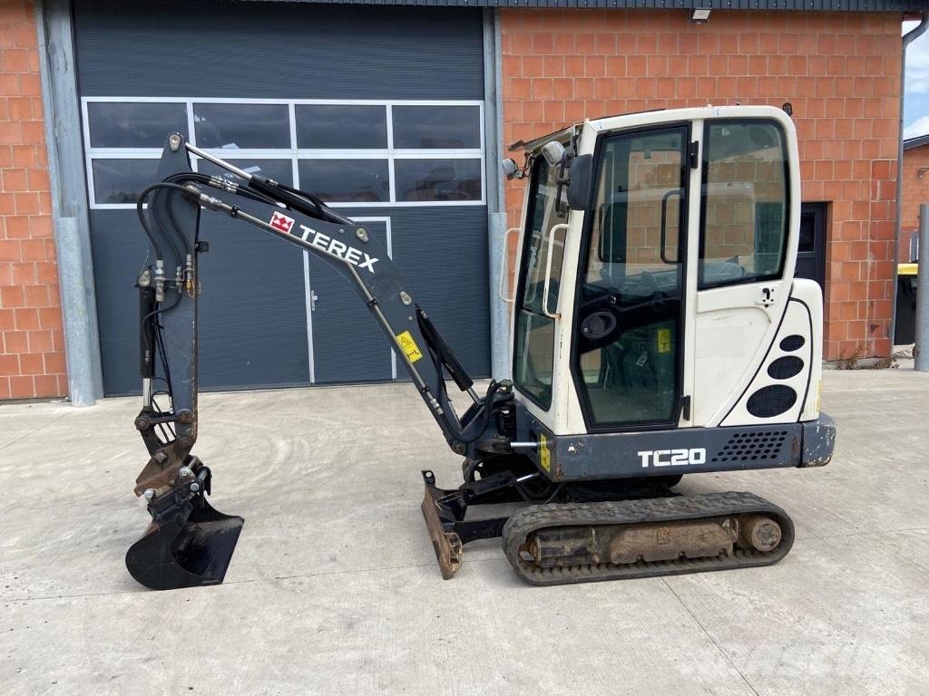 Terex TC 20 ミニ油圧ショベル 7t以下（ミニユンボ・ミニディガー）