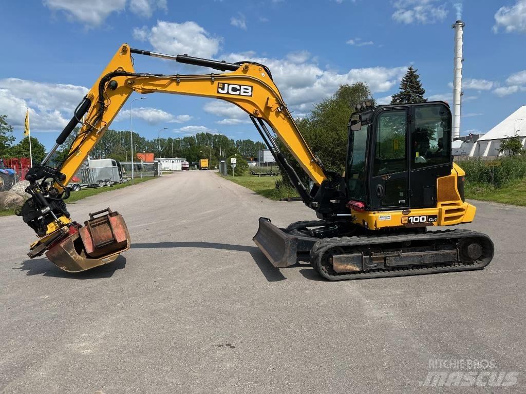 JCB 100 C-1 中型油圧ショベル 7ｔ-12ｔ（ユンボ・パワーショベル・バックホー）