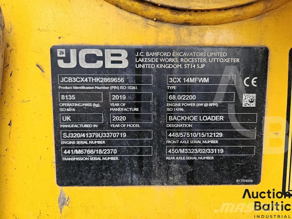 JCB 3 CX バックホーローダー