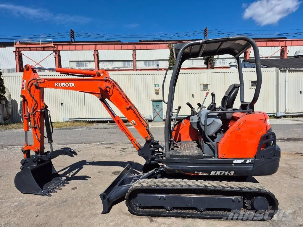 Kubota KX 71-3 ミニ油圧ショベル 7t以下（ミニユンボ・ミニディガー）