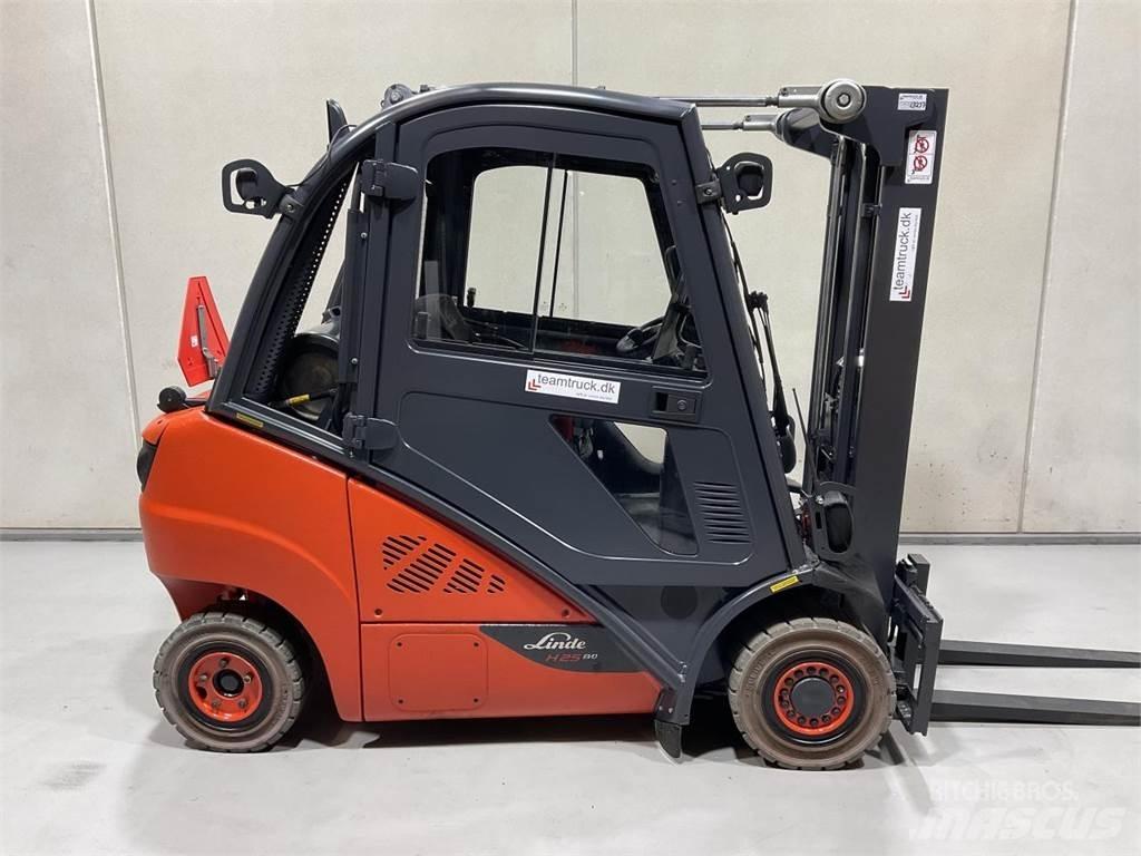 Linde H25T-02 LPGフォークリフト
