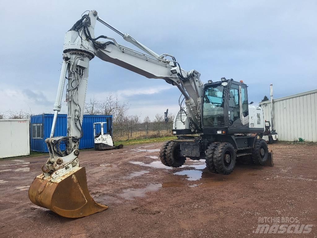Hitachi ZX 170 W-3 ホイール式油圧ショベル（パワーショベル・ユンボ・バックホー）