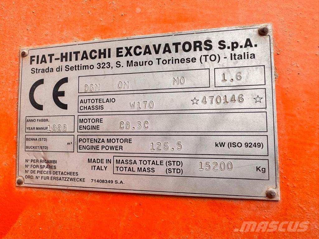 Hitachi W 170 ホイールローダー・タイヤショベル