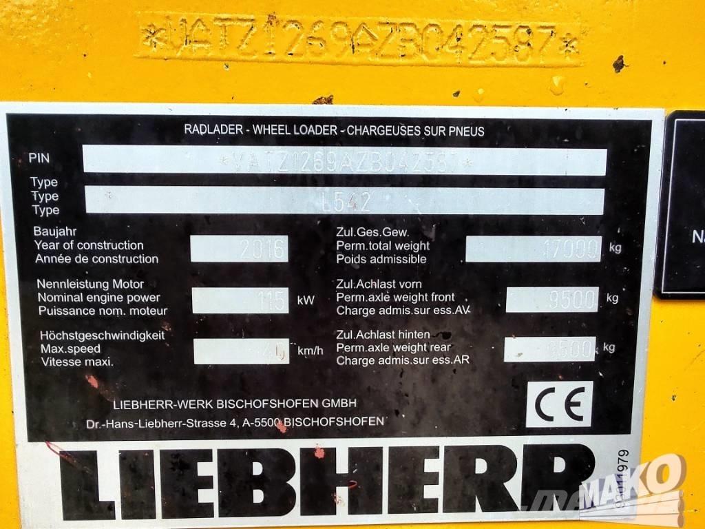 Liebherr L 542 ホイールローダー・タイヤショベル