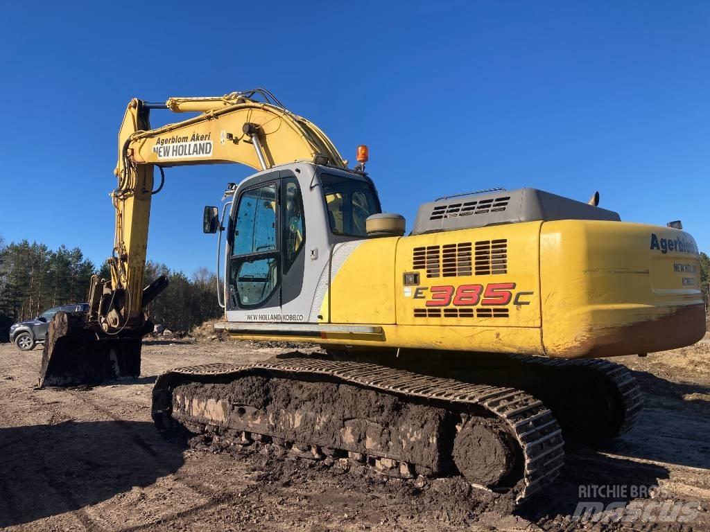 New Holland E 385 大型油圧ショベル12t以上（パワーショベル・ユンボ）