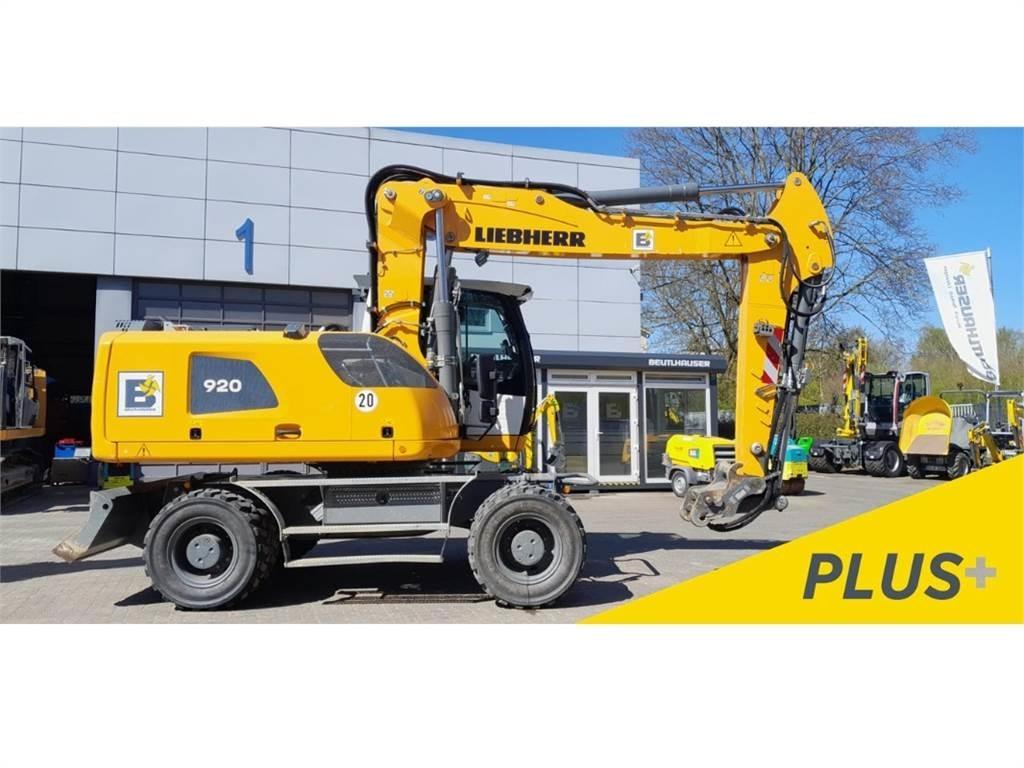 Liebherr A920 ホイール式油圧ショベル（パワーショベル・ユンボ・バックホー）