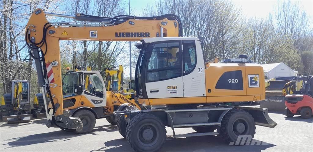 Liebherr A920 ホイール式油圧ショベル（パワーショベル・ユンボ・バックホー）