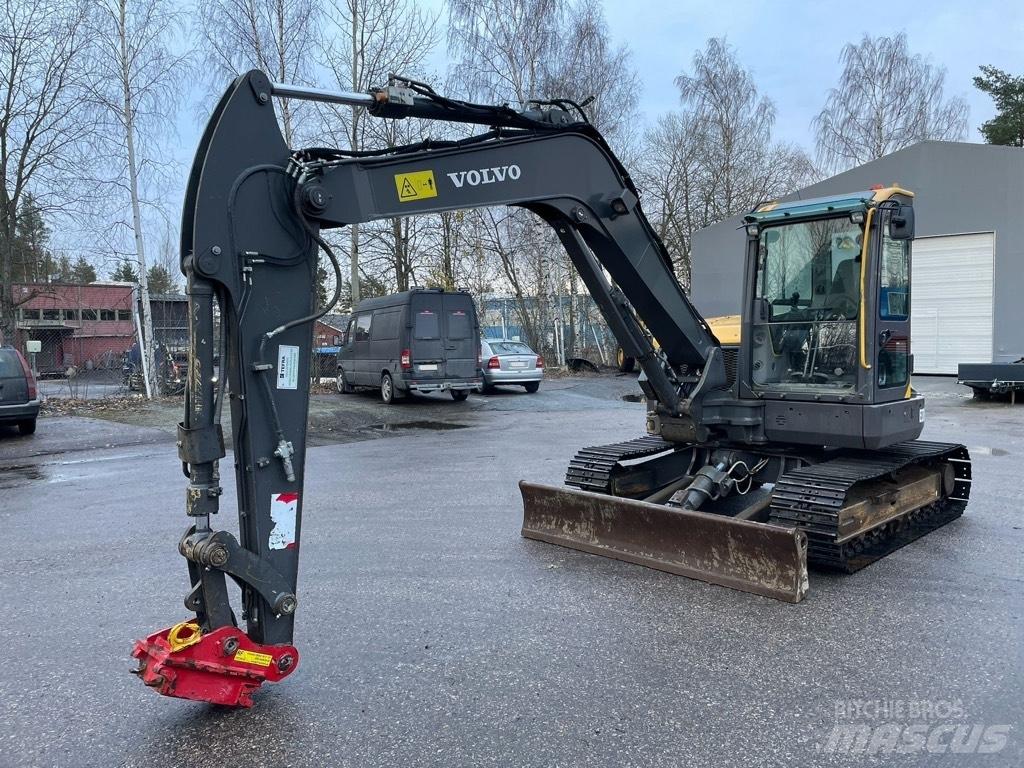 Volvo ECR 88 D PRO 中型油圧ショベル 7ｔ-12ｔ（ユンボ・パワーショベル・バックホー）