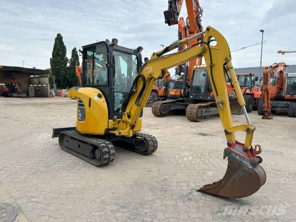 Komatsu PC26MR-3 ミニ油圧ショベル 7t以下（ミニユンボ・ミニディガー）