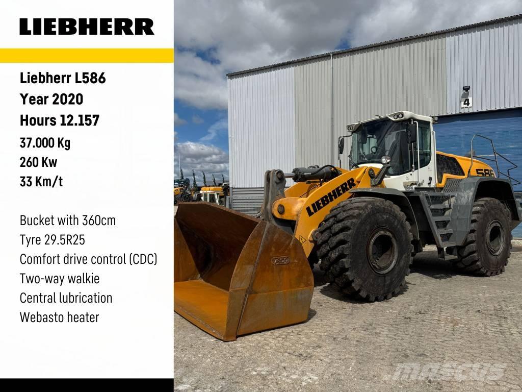 Liebherr L586 ホイールローダー・タイヤショベル