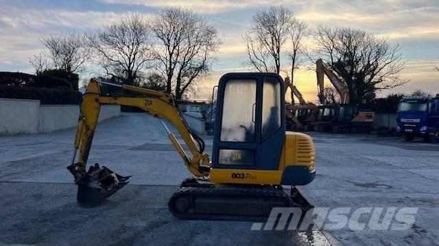JCB 803 ミニ油圧ショベル 7t以下（ミニユンボ・ミニディガー）