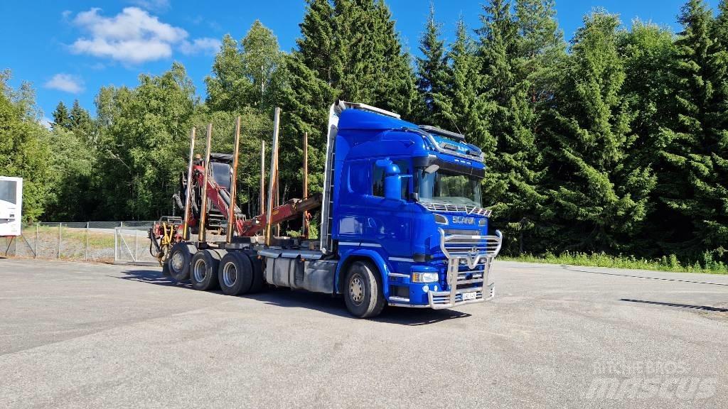 Scania R730 8x4*4 木材トラック