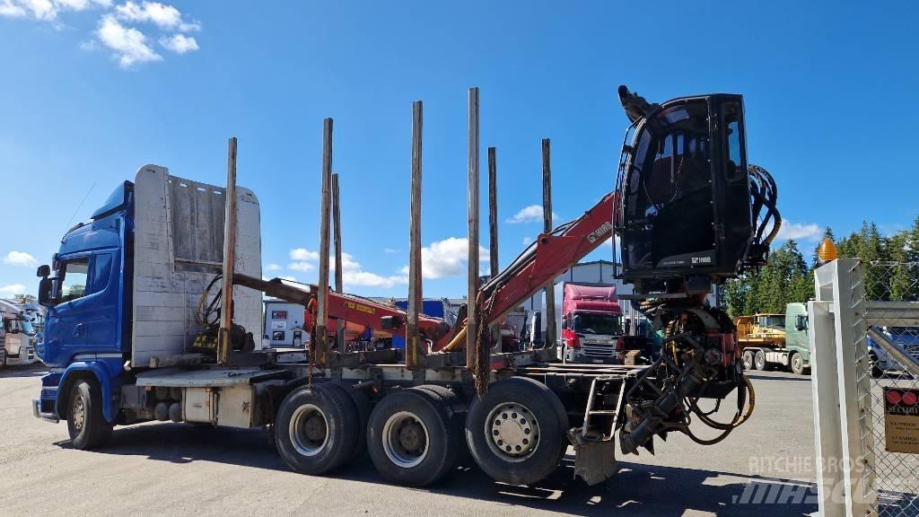 Scania R730 8x4*4 木材トラック