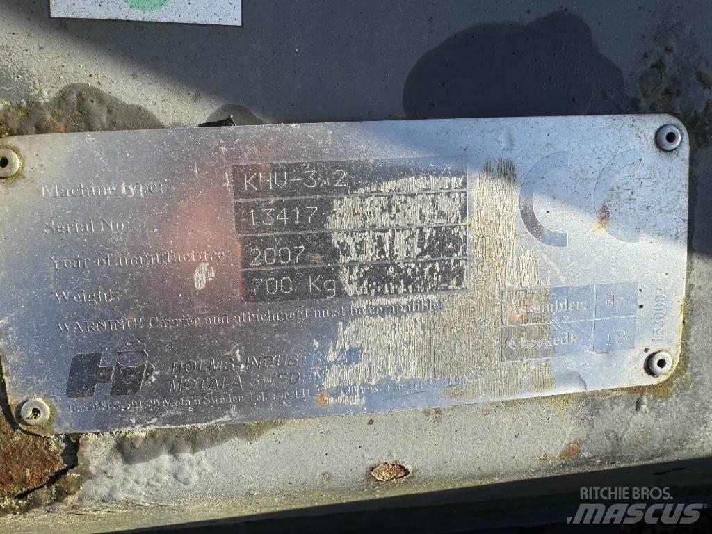 Holms KHV 3,2 スノーブレードとプラウ